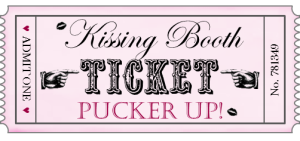 Kissing Booth Ticket Pink